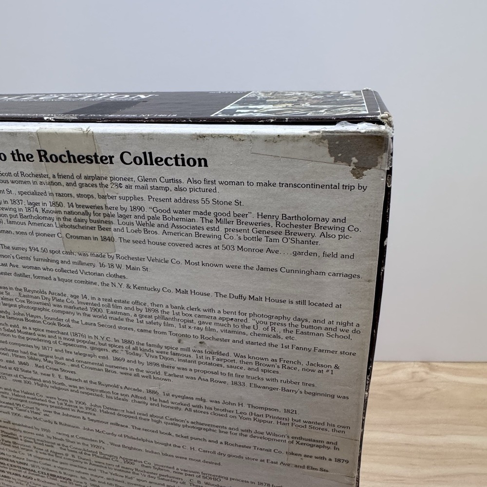 The Rochester Collection Puzzle 1000 Pieces Len Rosenberg Studio Rochester, NY - Picture 16 of 16